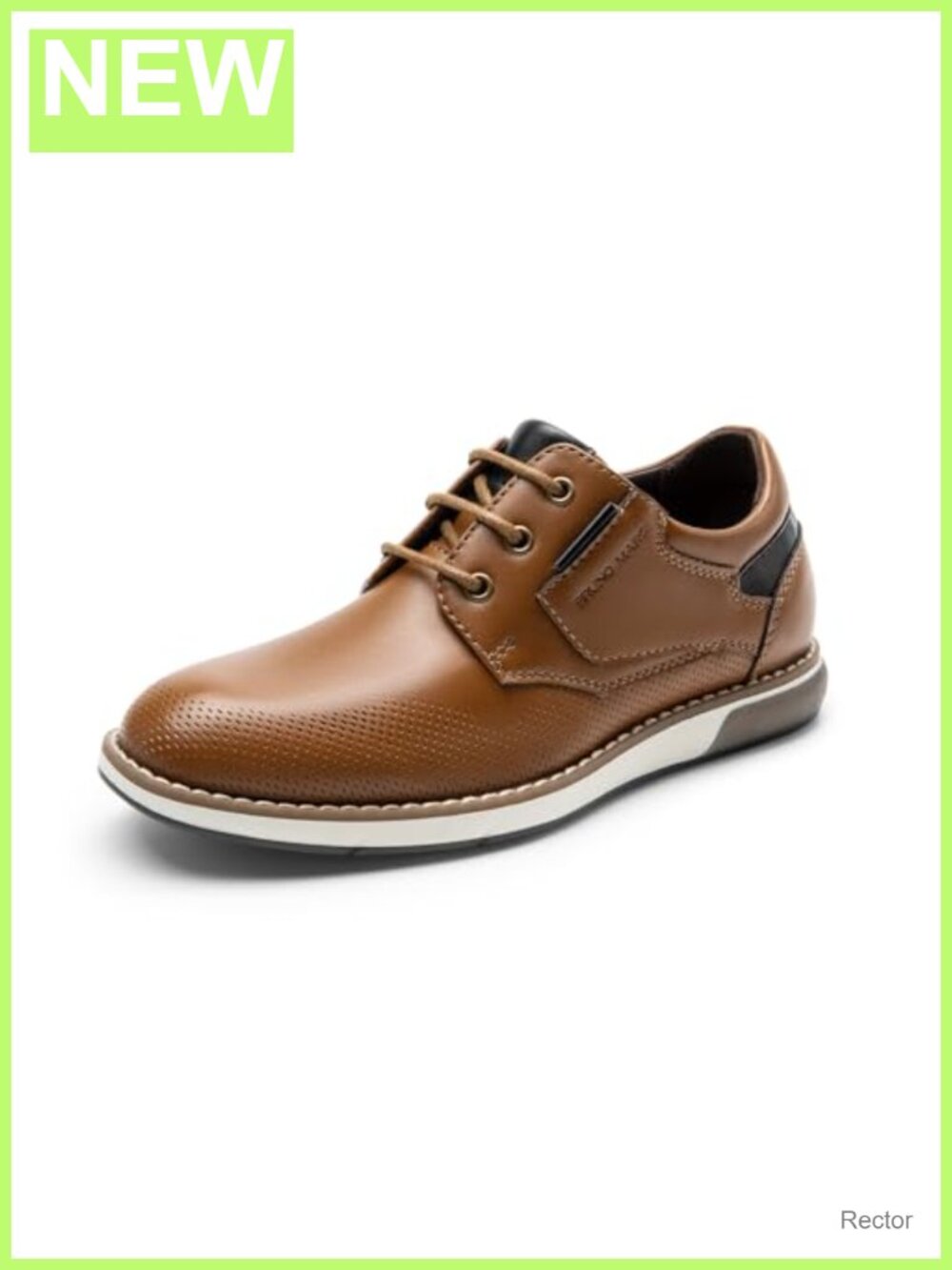 Boys Dress Oxford Sneaker Vegan Leather Lace Up Casual Shoe